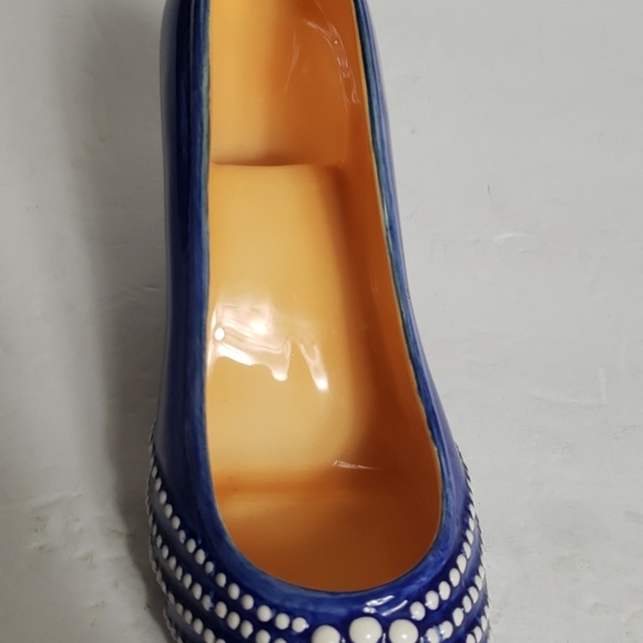 Blue Decorative shoe - Picture 6 of 8